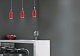 подвесной светильник shaker s red leucos