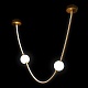 подвесной светодиодный светильник loft it embrace 10242/600 gold