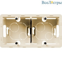 Коробка для накладного монтажа на 2 поста Legrand Inspiria 673991