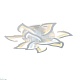 потолочная светодиодная люстра ambrella light acrylica original fa4473