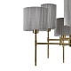 люстра на штанге indigo plisse 13033/6r brass v000536