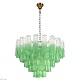 подвесная люстра loft it murano 10580/800 clear green