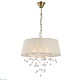 подвесной светильник indigo tenerezza 13029/6p beige v000557