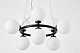 подвесная люстра lumina deco marsiada ldp 6033-9 bk