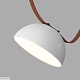 трековый однофазный светильник denkirs belty flow dk5660-wh+bk