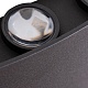 уличный настенный светильник arte lamp bosto a3722al-2bk