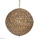 подвесной светильник md103204-9a gold/smoke grey