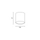 точечный светильник hesby lighting mysen hsbl_0206
