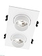 встраиваемый светильник denkirs rond dk3122-wh