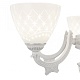 подвесная люстра arte milano 343837/6 wt+sl