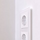 рамка на 2 поста werkel acrylic белый 4690389184840 w0022701