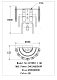 бра briller le7083/1 gd