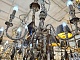 подвесная люстра crystal lux mercedes mercedes sp6 chrome/smoke