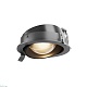 встраиваемый светильник maytoni lens dl105-12w3k-b