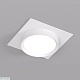 встраиваемый светильник denkirs flat dk2091-wh
