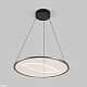 подвесная люстра eurosvet occhio 40027/1 led серый a069309
