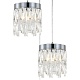 подвесной светильник indigo anna 12029/3p chrome v000497