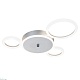 потолочная светодиодная люстра escada saturn 10268/4led silver