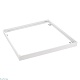 рамка для накладной установки панелей arlight sx6060a white 026610