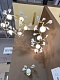 подвесная люстра crystal lux colibri sp4 gold