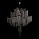 подвесная люстра loft it stream 10208/800 gunmetal