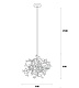 подвесной светильник imperium loft tezani argent suspension 84501-22