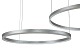 подвесной светодиодный светильник indigo galass 14001/2p silver v000012l