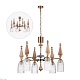 подвесная люстра odeon light modern terra 5414/6