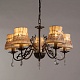 подвесная люстра abrasax emma l.5401-5br