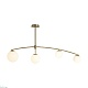 люстра на штанге freya hanger fr5443cl-04bs