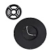 настенно-потолочный светодиодный светильник sonex mitra omega black 7662/24l