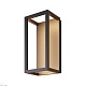 уличный настенный светильник maytoni frame o527wl-l12b3k
