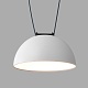 трековый однофазный светильник denkirs belty flow dk5660-wh+bk