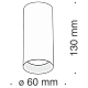 потолочный светильник maytoni focus c010cl-01mg