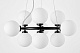 подвесная люстра lumina deco marsiada ldp 6033-9 bk
