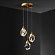 подвесной светильник delight collection crystal rock ii 9701p/3r brass
