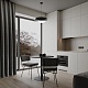 потолочный светильник loft it petale 10256 black