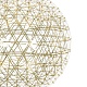 подвесной светодиодный светильник loft it raimond 9027-89 gold