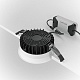 встраиваемый светильник maytoni technical okno dl053-12w3k-w