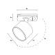 трековый однофазный светильник hesby lighting skylite hsbl_0219