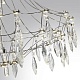 подвесная светодиодная люстра odeon light classic flamenco 6699/51l
