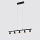 подвесной светильник delight collection 184 p0184-5a black/gold