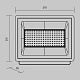 прожектор maytoni flood fl001-l100b4k