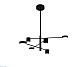 люстра на штанге kink light мекли 07650-6d,19(3000k)