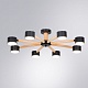 потолочные люстры arte lamp tenda a1624pl-8bk