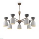 подвесная люстра maytoni cloches mod113pl-07w