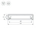 алюминиевый профиль arlight alm-flat-s-2020 anod 026713(1)