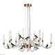 подвесная светодиодная люстра odeon light l-vision lark 5431/37l