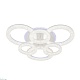 потолочная светодиодная люстра escada alunit 10281/6led