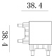 коннектор swg pro cn-slim-bl-l 022072